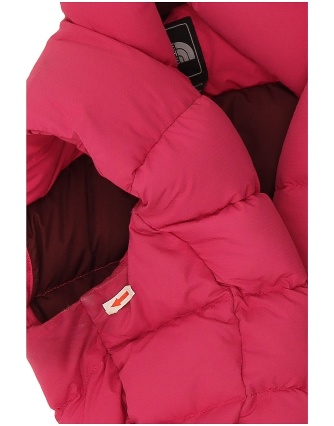 The North Face Chaleco acolchado para mujer UK 10 Pequeño poliéster rosa