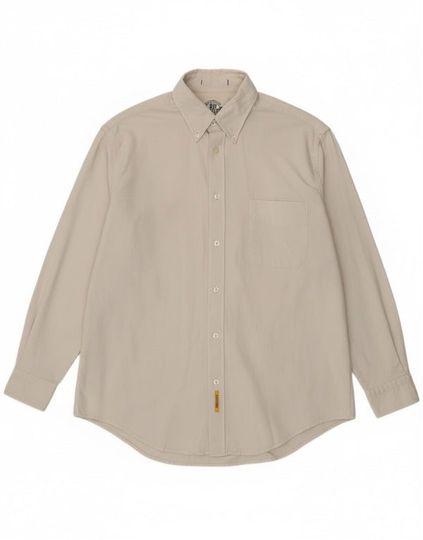 B.D. Camisa Baggies Hombre XL Algodón Blanco Roto