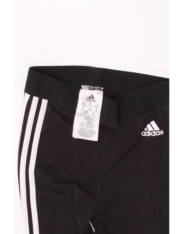 Leggings Adidas Niña 2-3 Años Negro Algodón