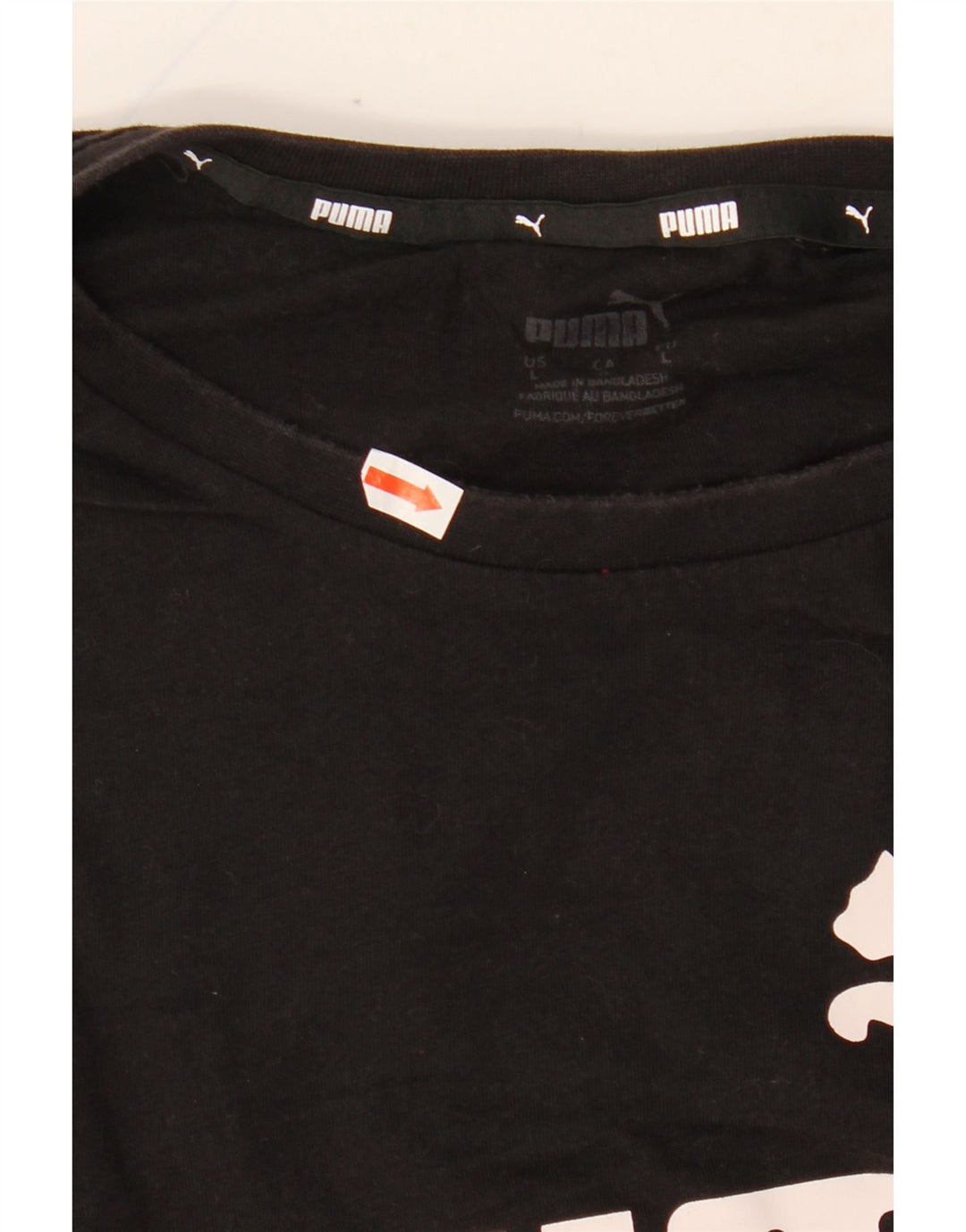 PUMA - Camiseta gráfica para hombre, talla grande, color negro