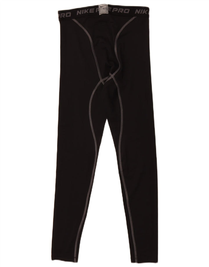 Nike Leggings gráficos para hombre UK 39/41 Mediano Negro Poliéster