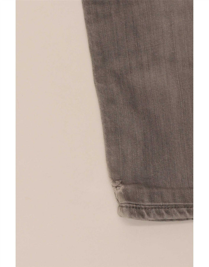 Dsquared2 Jeans ajustados desgastados para mujer IT 46 Large W32 L30 Algodón gris