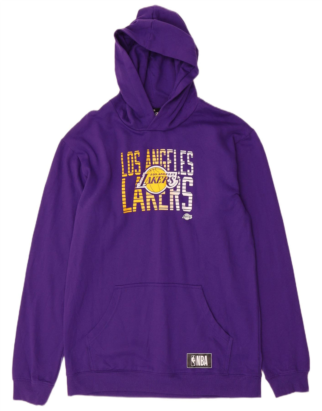 NBA Boys Los Angeles Lakers Graphic Sudadera con capucha Jersey 15-16 años Púrpura