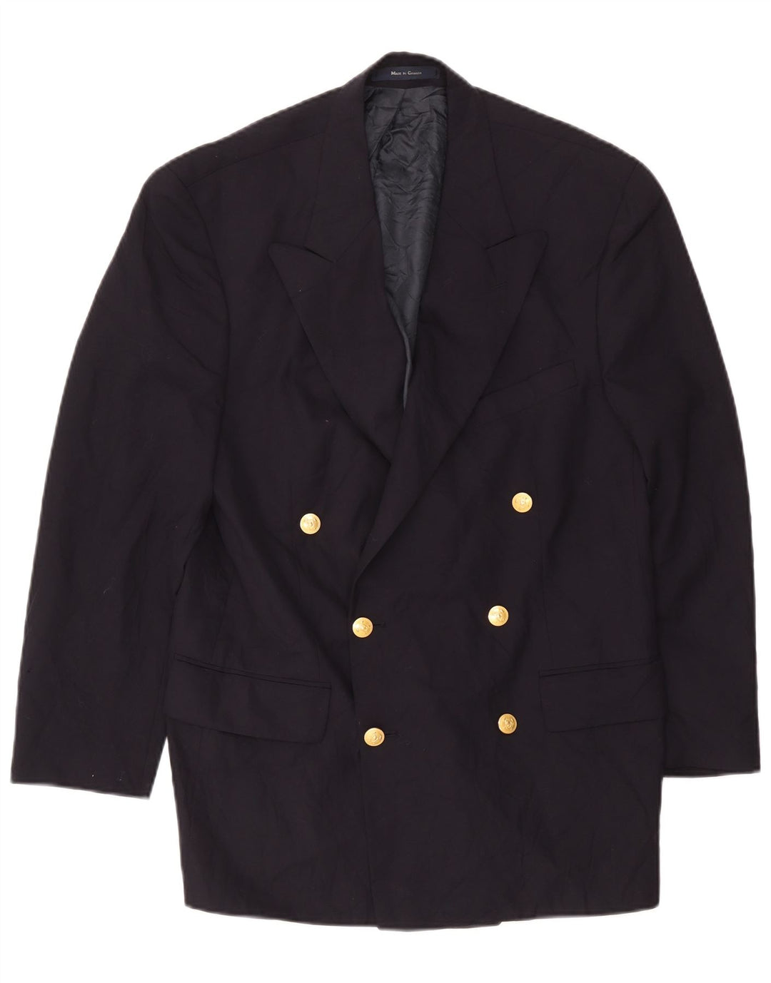 Chaps Chaqueta tipo blazer con doble botonadura para hombre Talla 42 Grande Azul marino