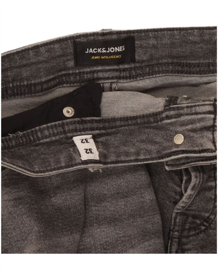 Jack & Jones Vaqueros ajustados para hombre W32 L32 Gris