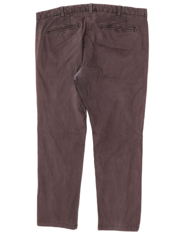Gas Mens Bexter Skinny Chino Trousers W40 L29 Black Cotton