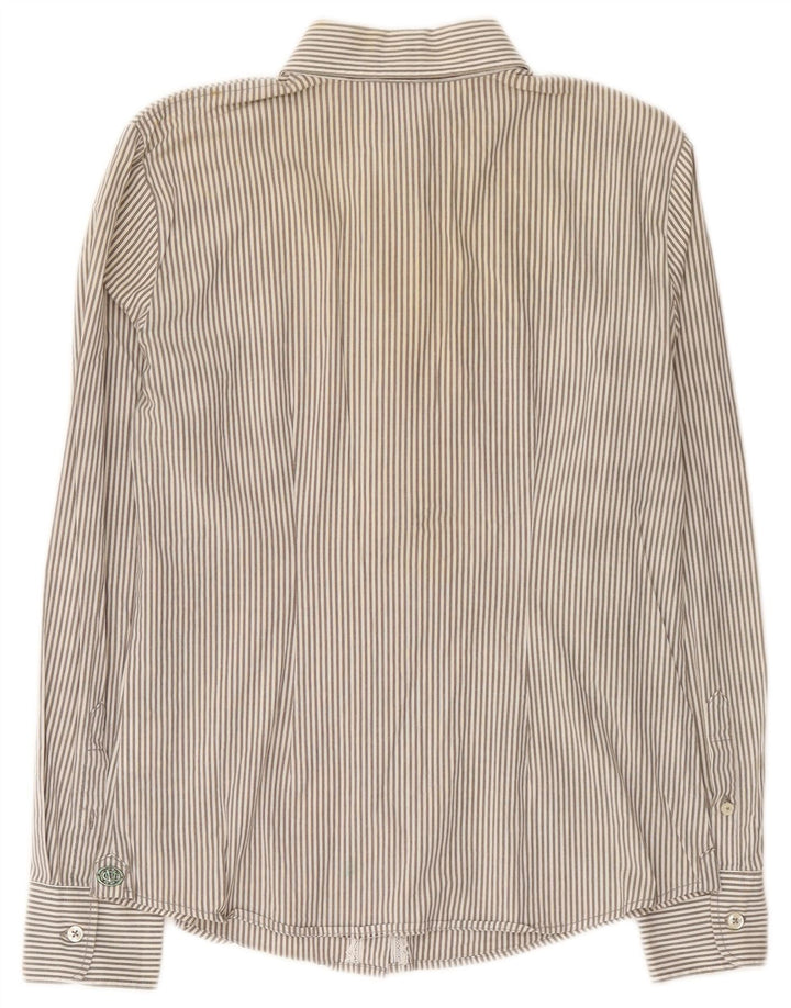 Camisa Marlboro Classics para mujer EU 44 XL Algodón gris a rayas
