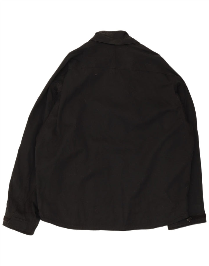 Levi's Chaqueta Bomber para Hombre UK 42 XL Algodón Negro
