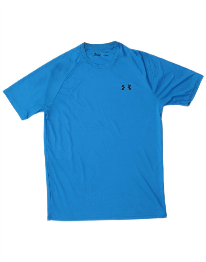 Under Armour Camiseta Regular De Manga Corta Para Hombre Azul Medio