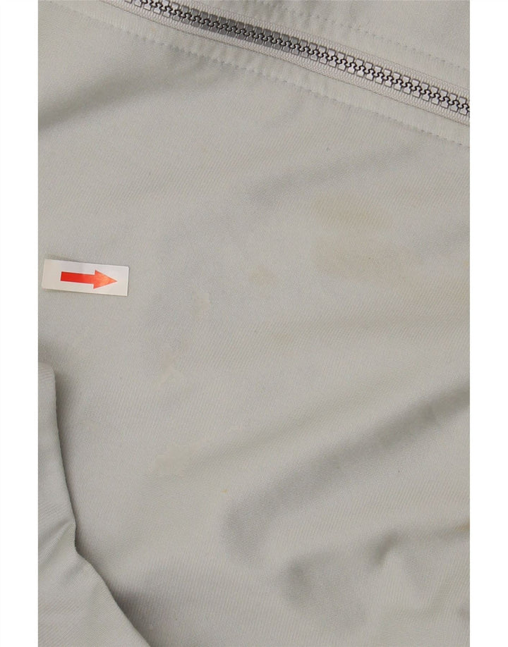 KAPPA Chaqueta de chándal para hombre, talla pequeña, gris