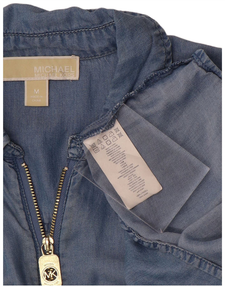 Michael Kors Camisa vaquera para mujer Reino Unido 44 Lyocell azul medio