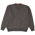 Marks & Spencer Suéter con Cuello en V para Mujer UK 46 Grande Gris Moteado