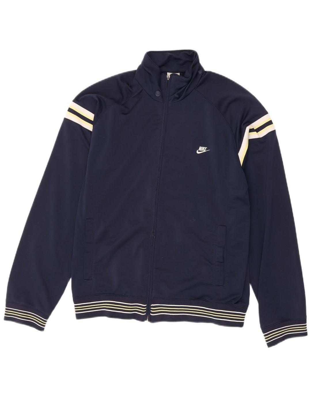 Nike - Chaqueta de chándal para hombre, color azul marino mediano, poliéster