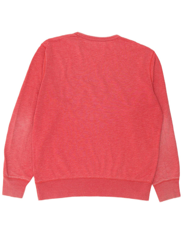 Levi's Mens Standard Fit Sweatshirt Jumper Large Red