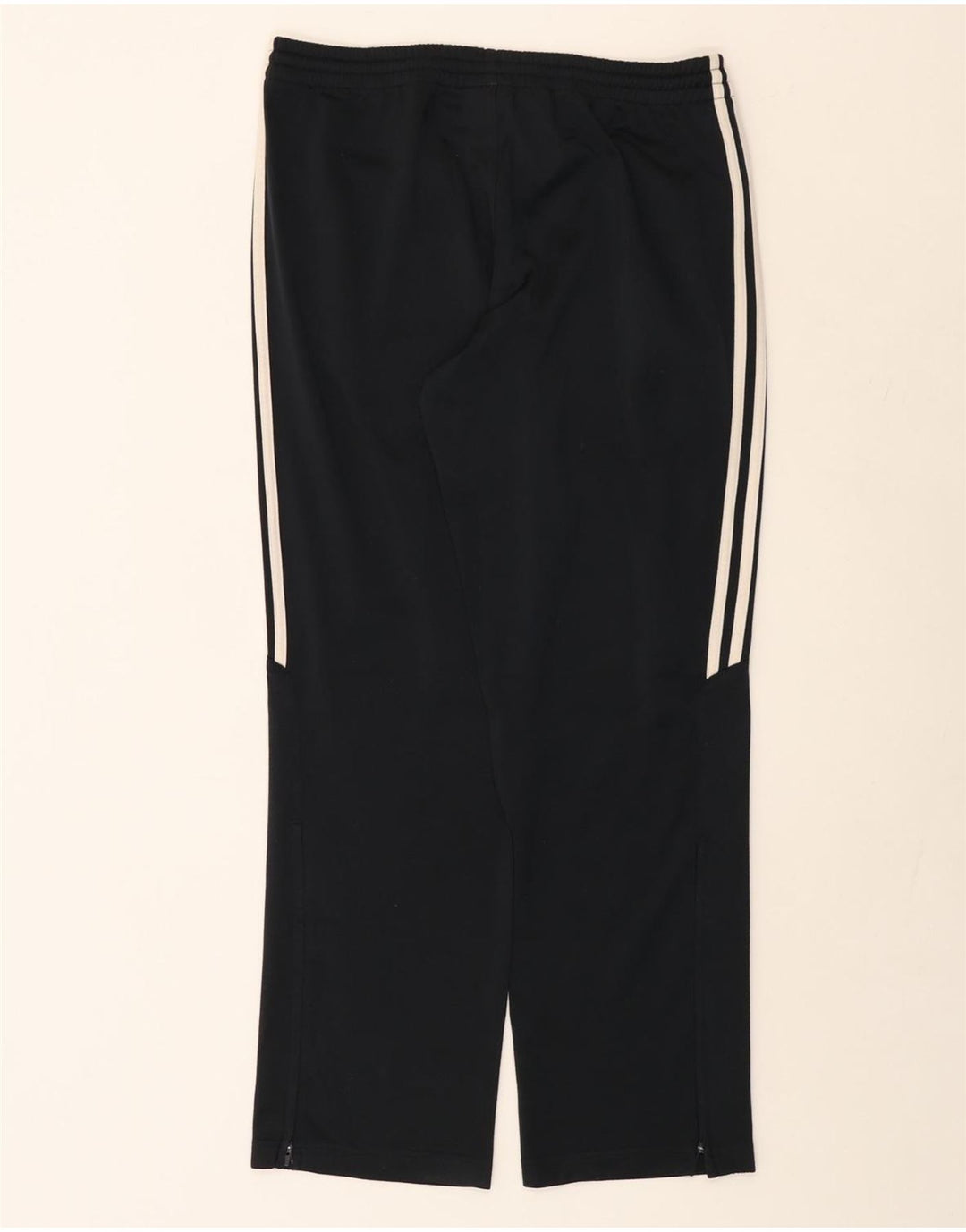 Pantalones de chándal ADIDAS para hombre, talla grande, poliéster negro