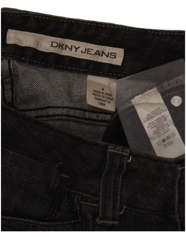 Dkny Jeans Bootcut para Mujer US 4 Small W28 L30 Algodón Gris