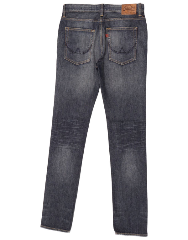 Vaqueros Superdry Mujer Skinny W30 L32 Algodón Azul