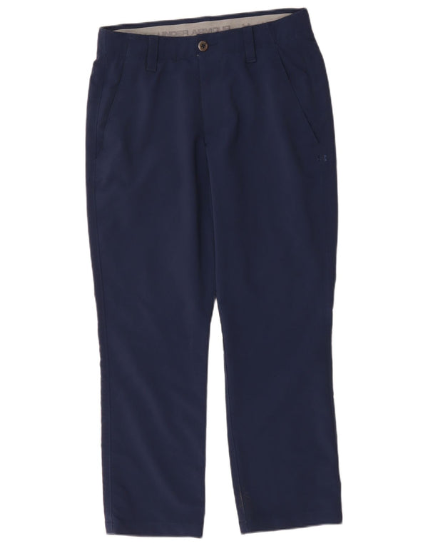 Under Armour Pantalón chino recto para hombre W30 L27 Nylon azul marino