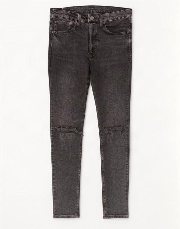 Levi's Jeans ajustados desgastados 519 para hombre W34 L28 Algodón gris