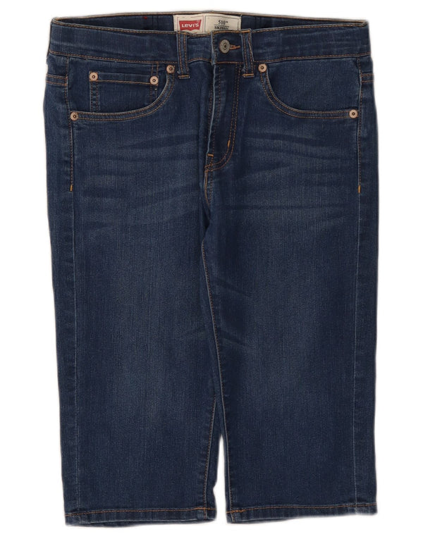 Levi's Bermudas vaqueras ajustadas 510 para niña 15-16 años W30 Algodón azul
