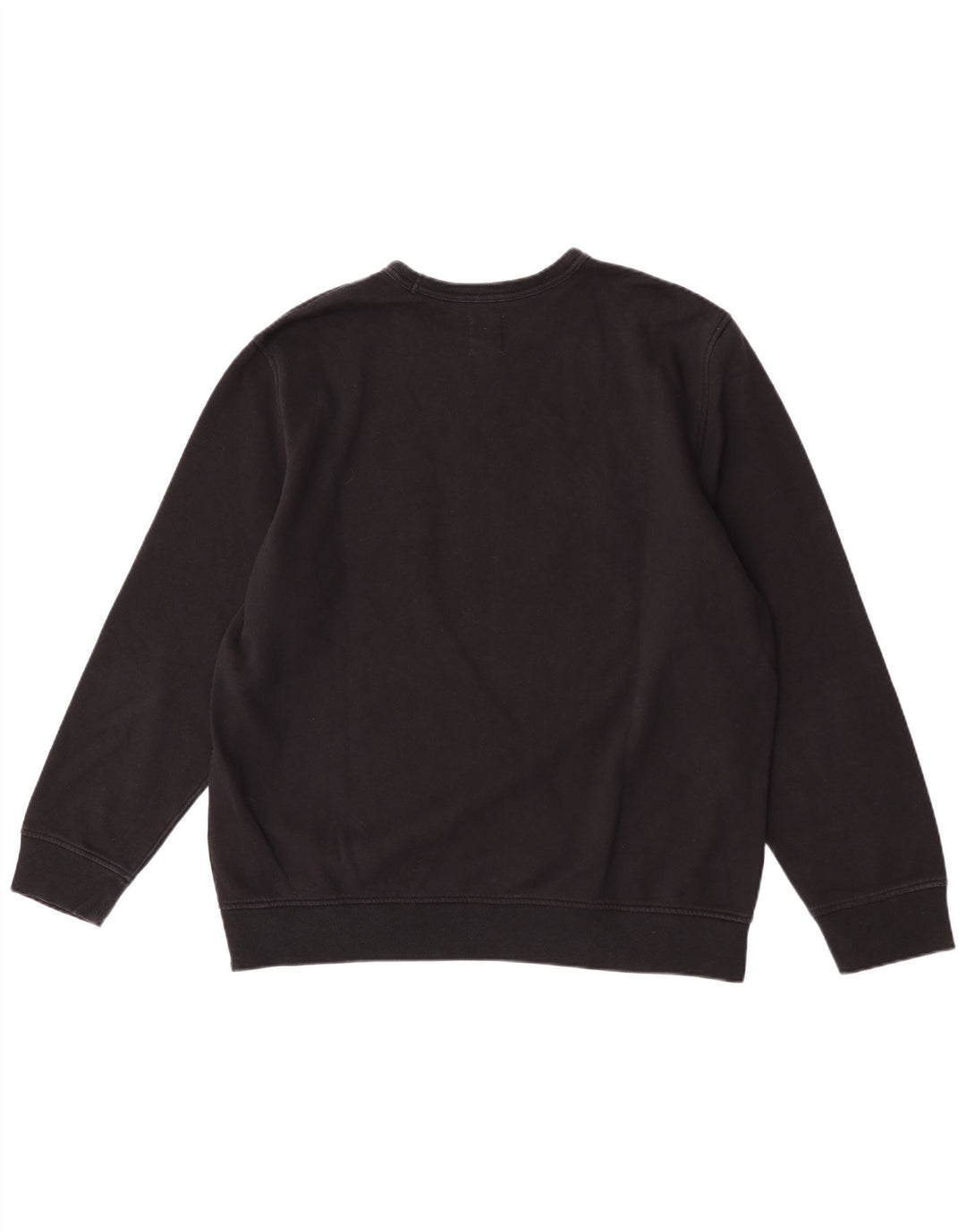 Gap Hombre Sudadera Gráfica Jumper XL Algodón Negro