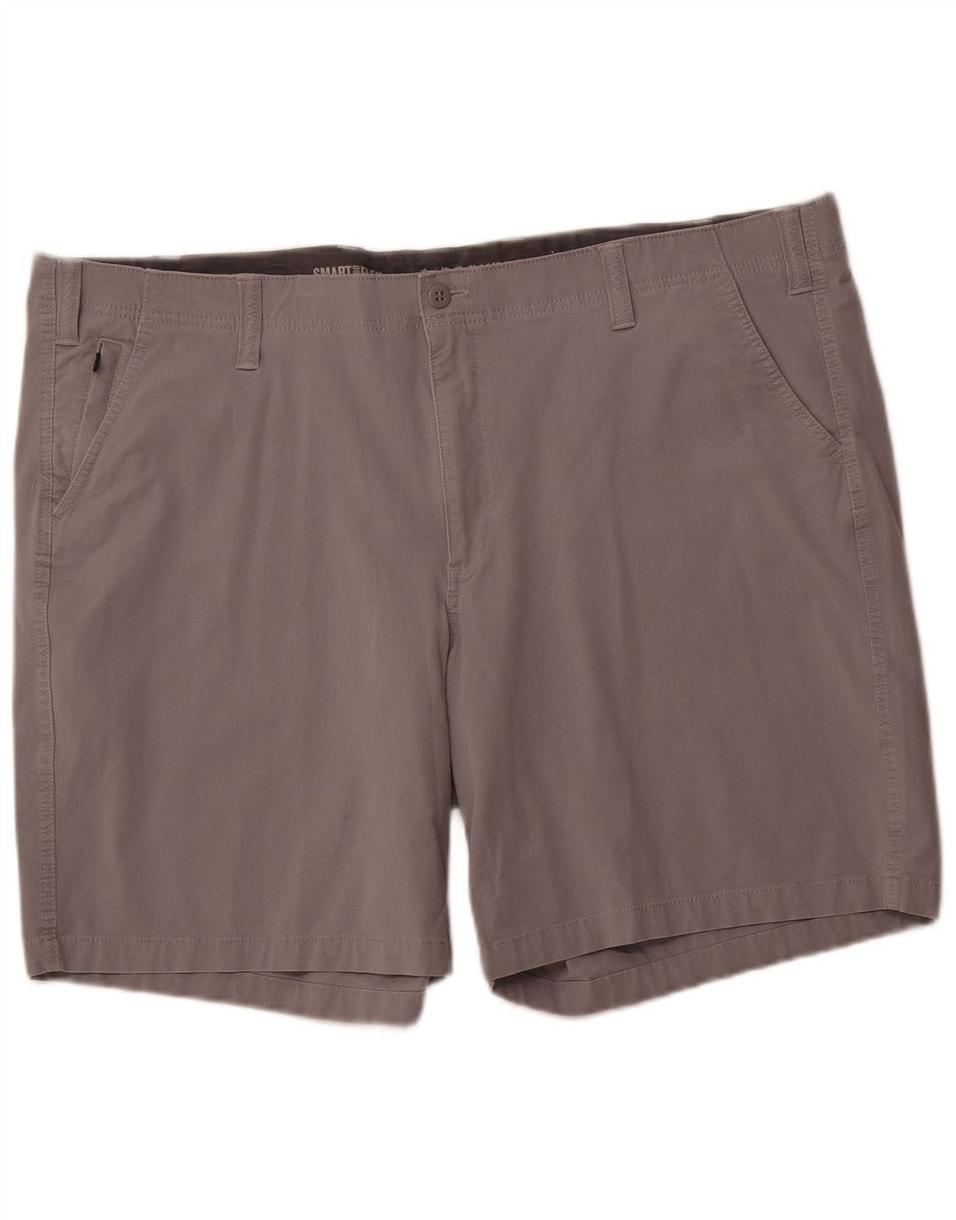 DOCKERS Pantalones cortos chinos para hombre W48 4XL Algodón gris