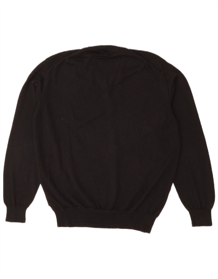 HUGO BOSS Jersey con cuello en V para hombre Medium Black