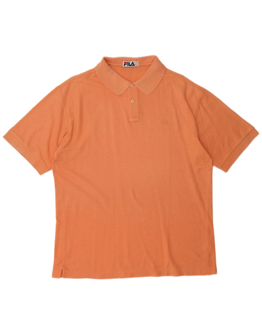 Fila Polo Hombre IT 54 XL Algodón Naranja