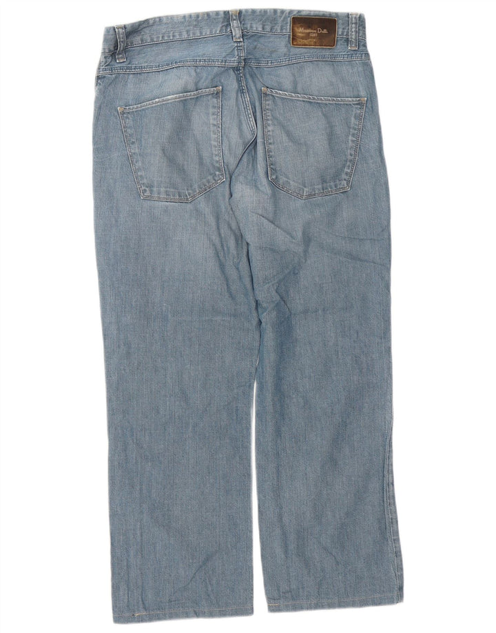 Vaqueros Massimo Dutti Mujer Rectos W34 L26 Azul