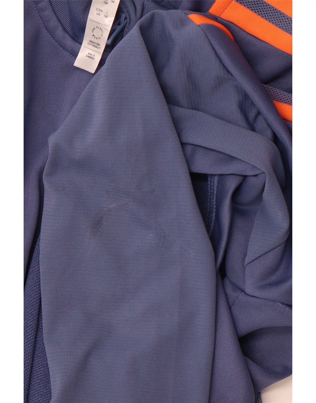 ADIDAS Chicos Manchester United Jersey Chándal Top 13-14 Años Azul