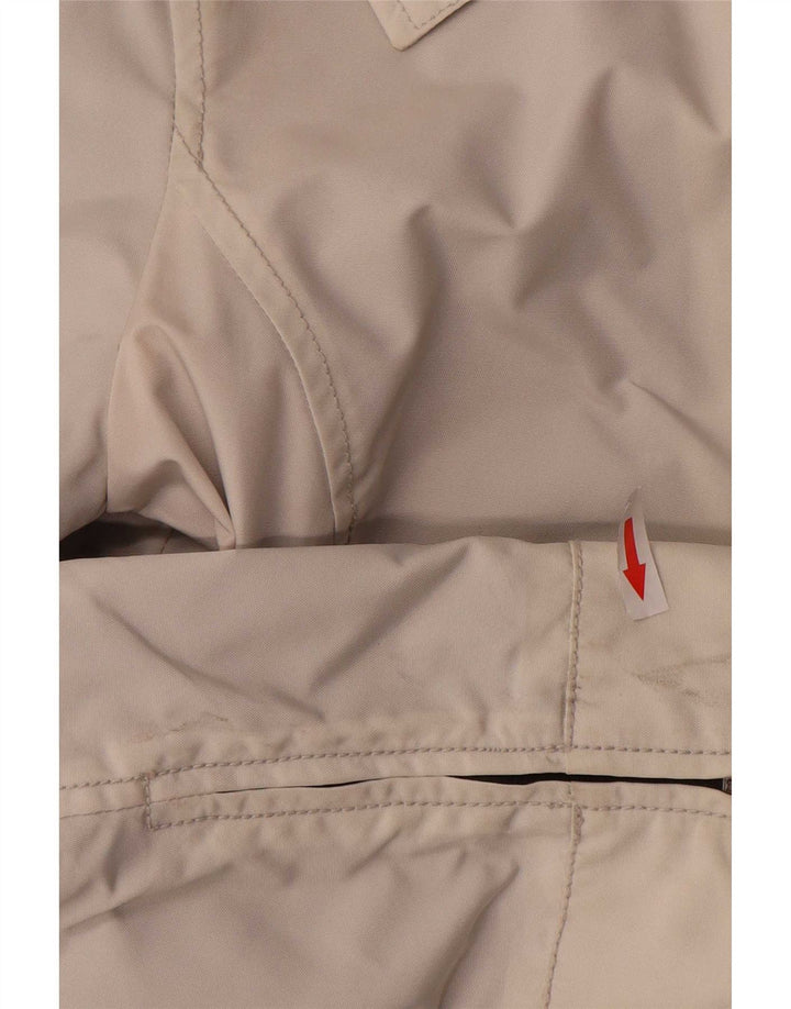 Refrigiwear Chaqueta impermeable con capucha para mujer UK 10 Small Grey Polyamide