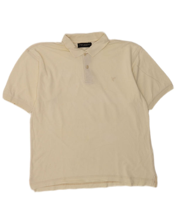 Polo Conbipel Hombre Algodón Blanco Roto Mediano