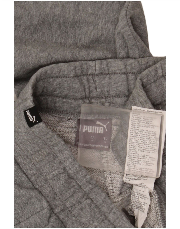 Puma Pantalones De Chándal Para Hombre Joggers Small Gris Algodón