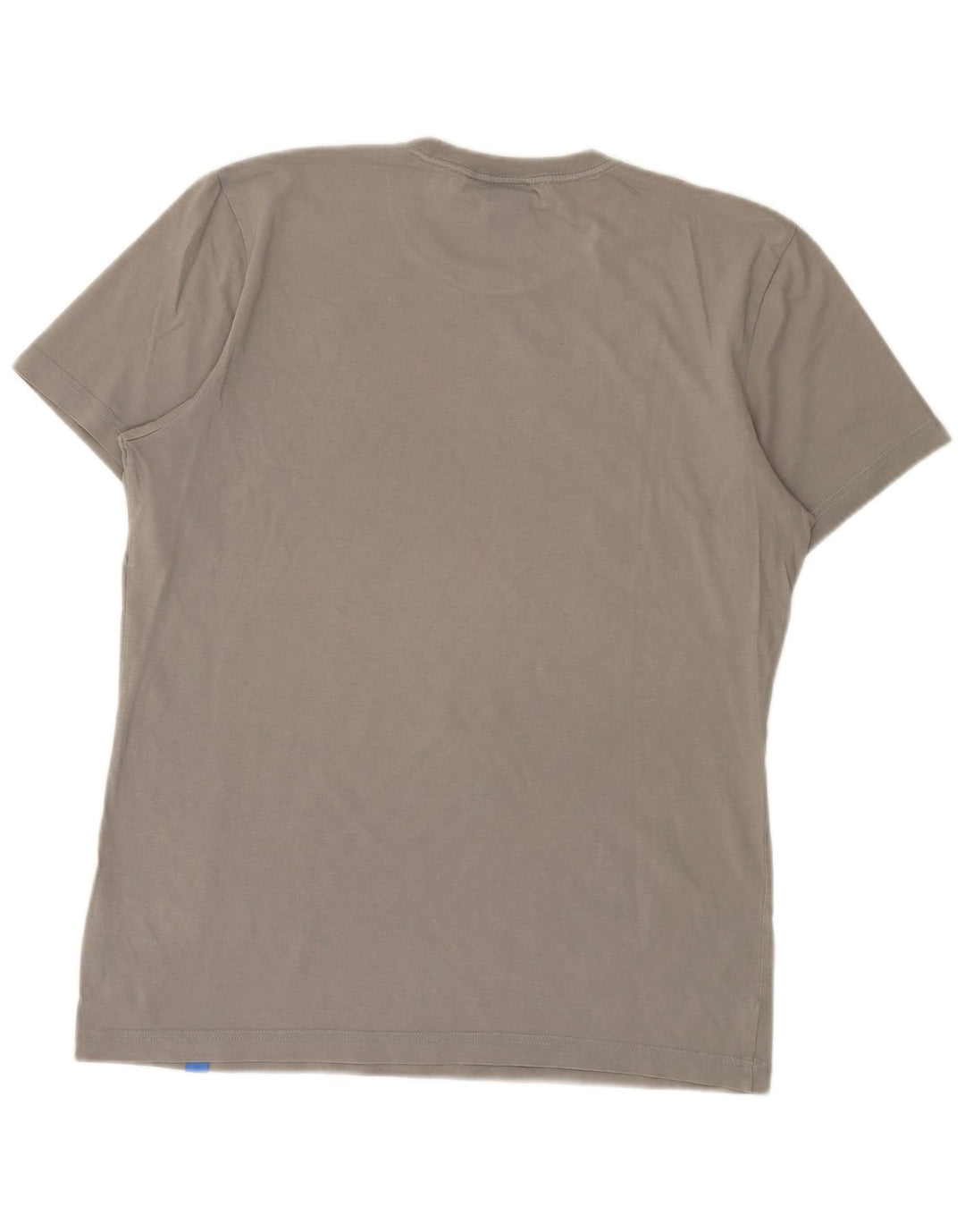 ADIDAS Camiseta gráfica para hombre Top Algodón gris medio