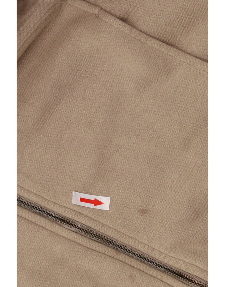 PUMA Chaqueta de chándal para mujer UK 14 Algodón beige medio