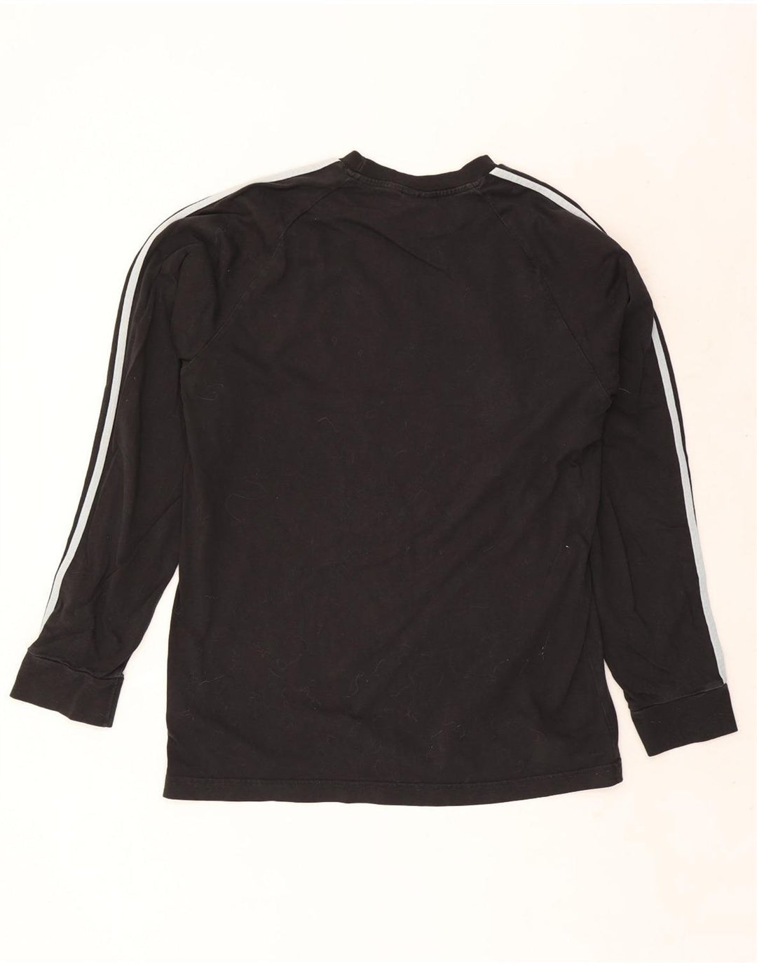 Adidas Hombre Camiseta Manga Larga XL Negro Algodón
