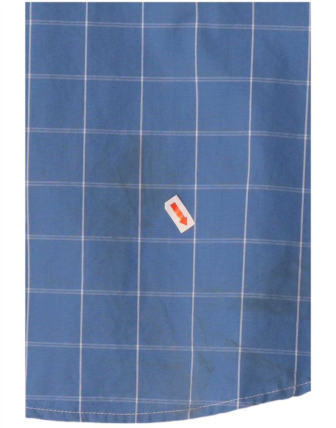 Camisa Superdry Hombre De Algodón A Cuadros Azul Pequeño
