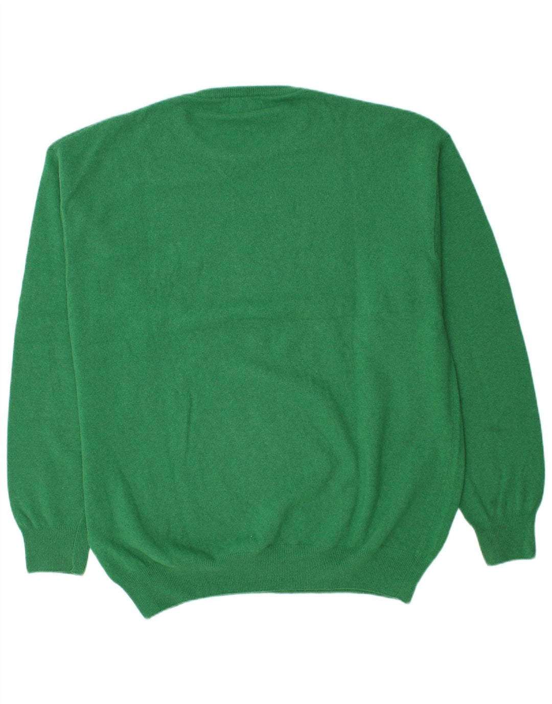 Kappa - Jersey de cuello redondo para hombre, talla 3XL, lana de cordero verde