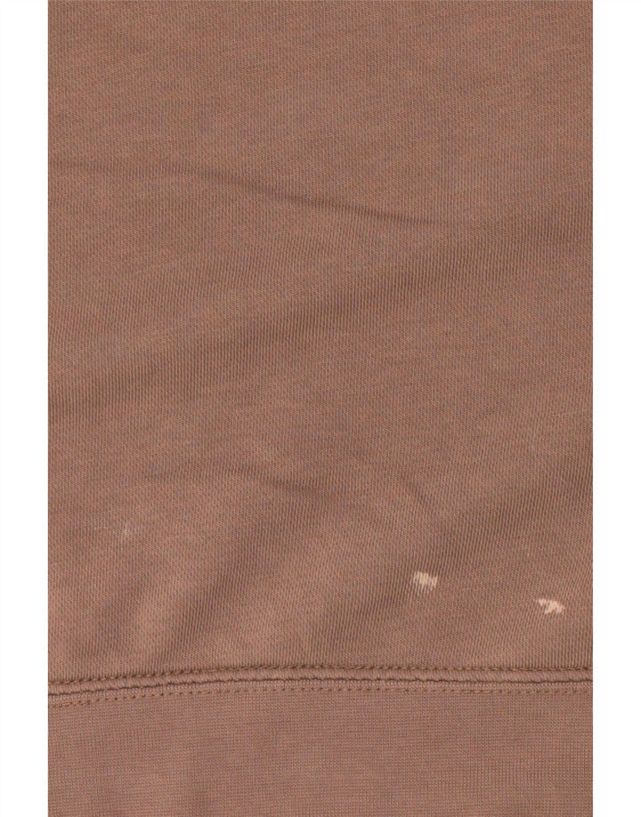 Nike - Sudadera extragrande para mujer, talla 10, algodón marrón pequeño