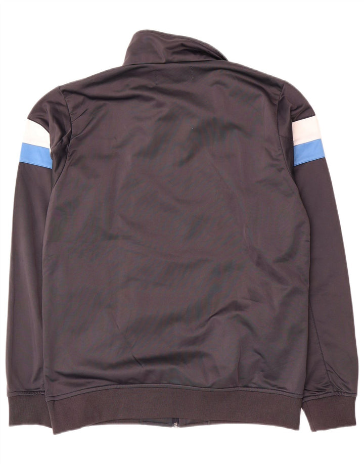 Kappa Hombre Chaqueta De Chándal Con Estampado Gráfico Poliéster Color Block Gris Medio