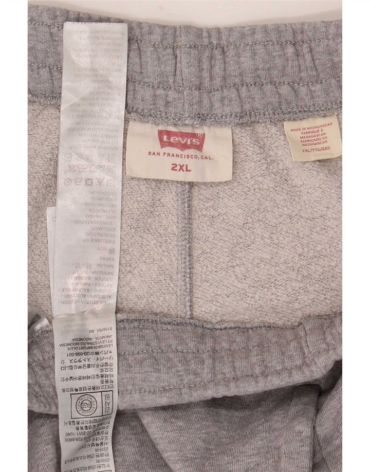 Levi's Pantalón de chándal para hombre Joggers 2XL Algodón gris