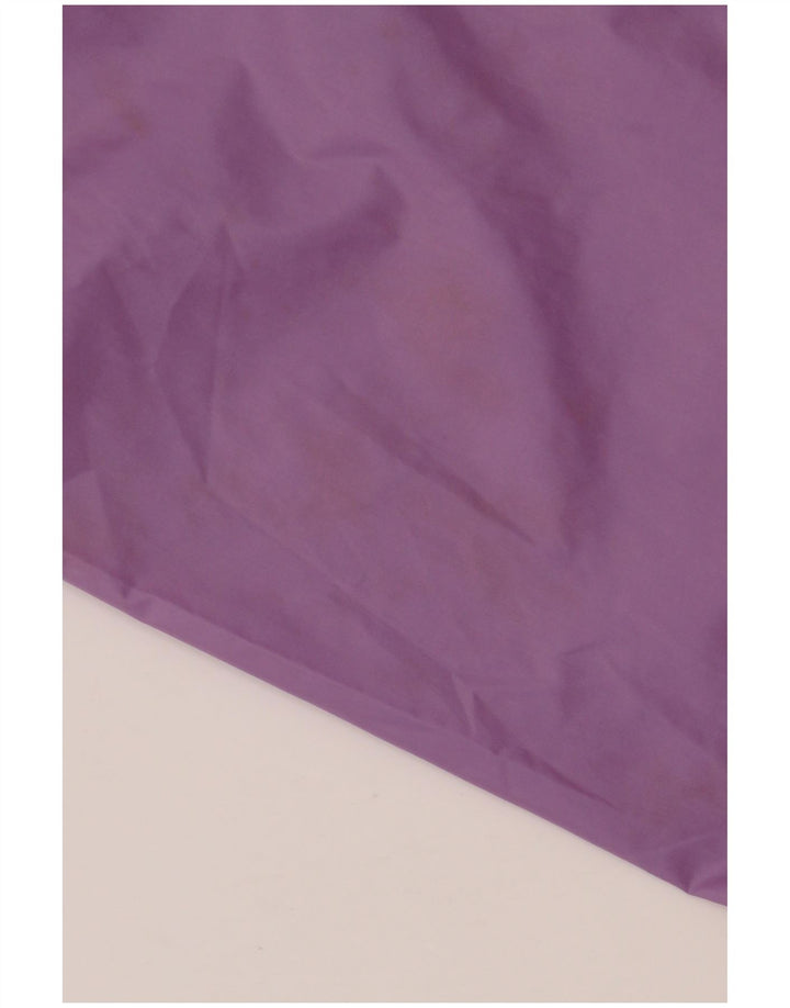 J JEANTEX Chaqueta impermeable holgada para hombre UK 40 Large Púrpura Colorblock