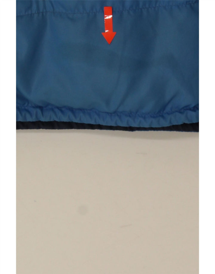 Brunik Chaqueta acolchada para hombre UK 40 Large Azul Colorblock