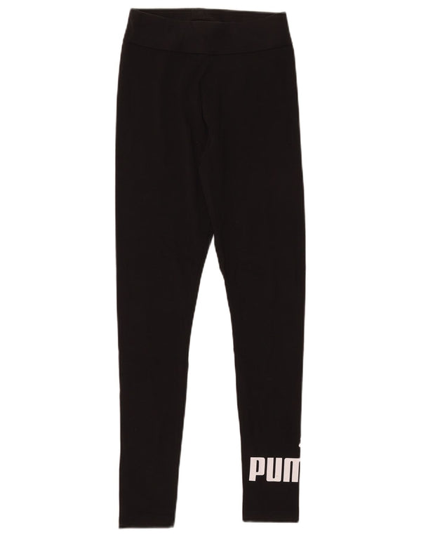 Puma Leggings gráficos para mujer UK 8 Small Black