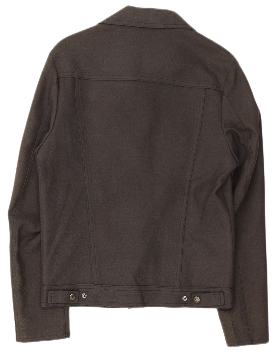 Vintage hombres bombardero chaqueta Reino Unido 34 XS gris