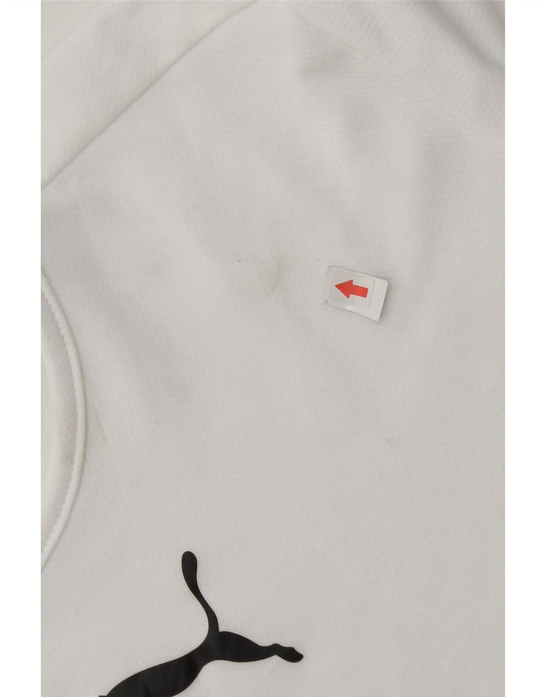 Puma Camiseta para niño Top 13-14 años Blanco Colorblock