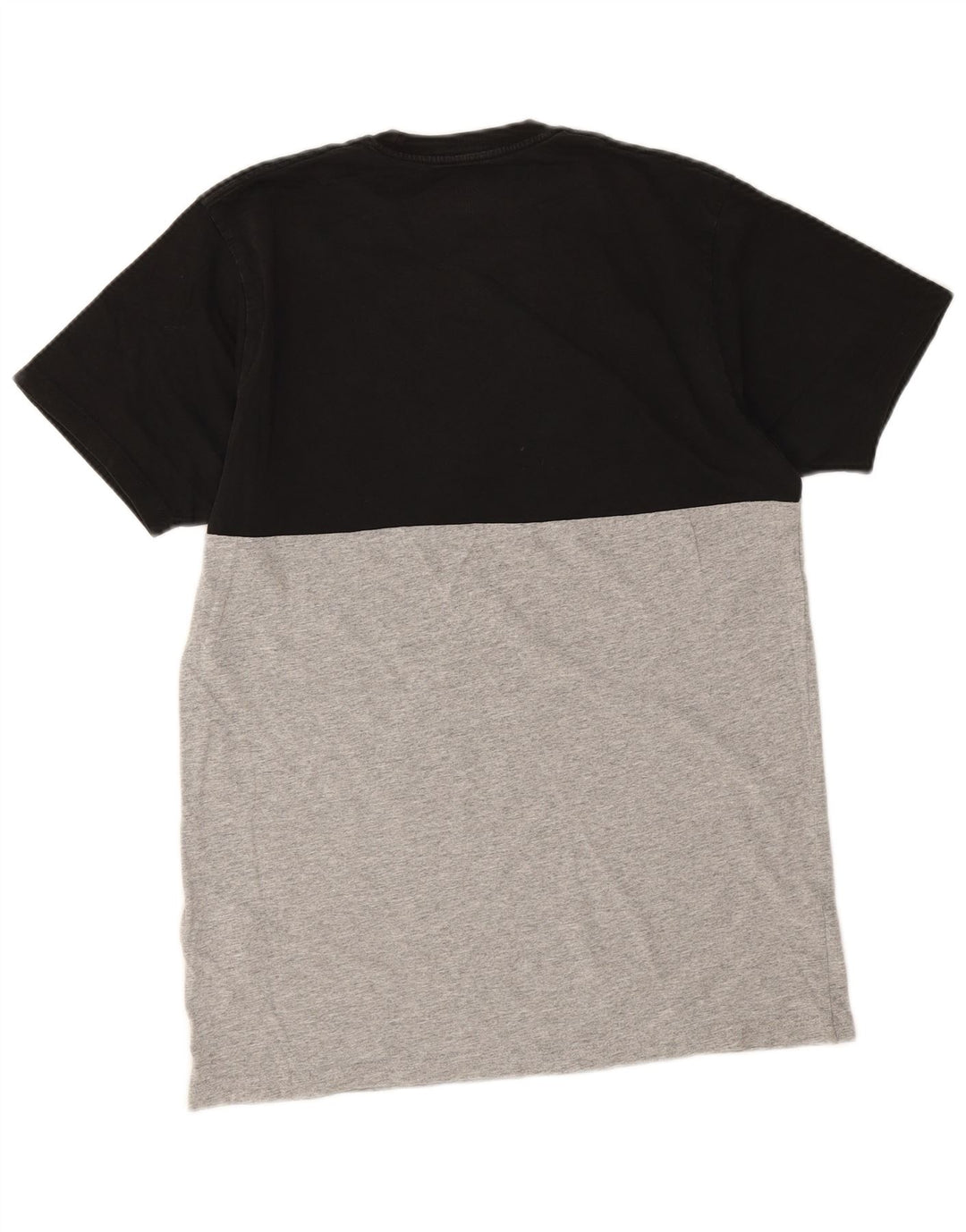 Vans Hombre Classic Fit Camiseta Top Medium Black Colorblock Algodón