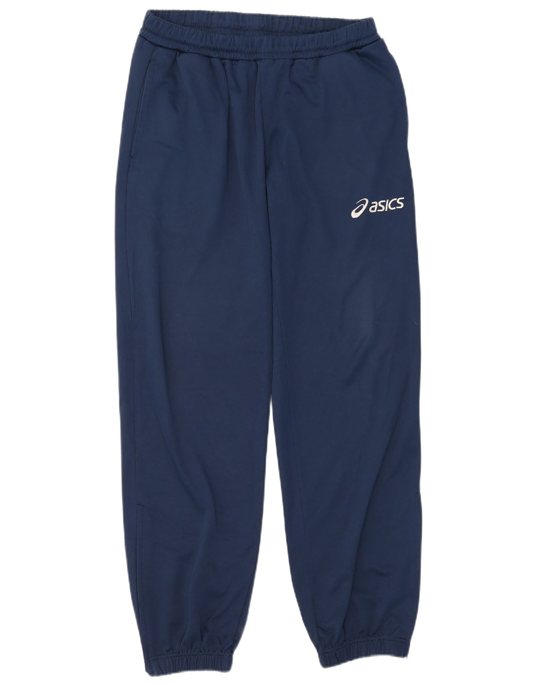 Asics Hombre Chándal Pantalones Joggers Grande Azul Marino Poliéster