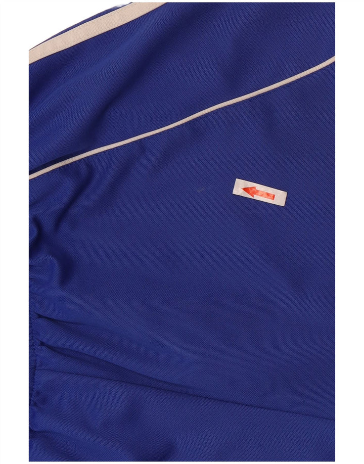 Adidas - Pantalones cortos deportivos para hombre, poliéster azul grande