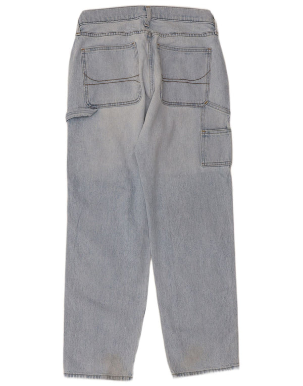 Vaqueros Hollister Cargo Loose Mujer W29 L30 Algodón Azul